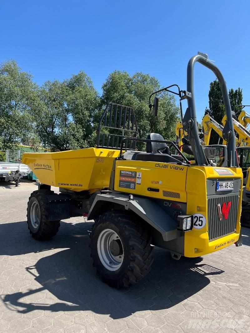 Neuson DV60 건설현장 덤프트럭