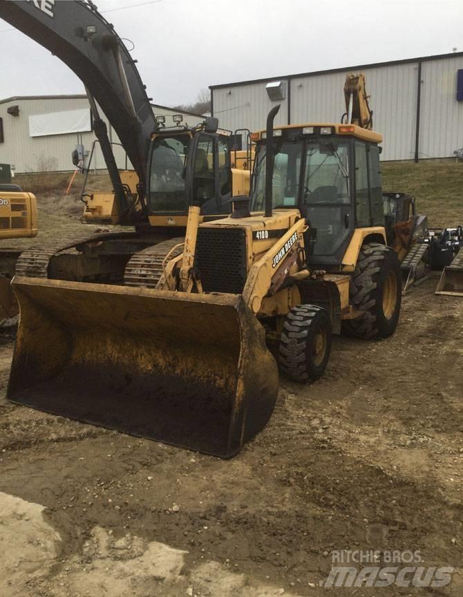 John Deere 410 D 백호로더