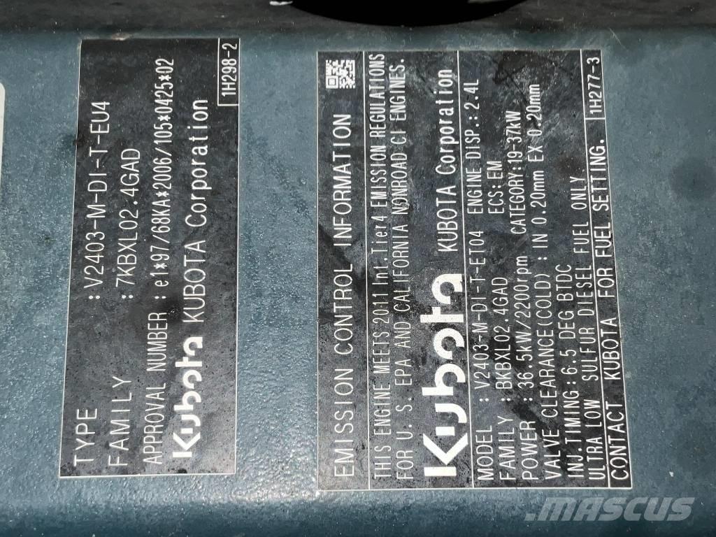 Bobcat E 50 EM 소형 굴삭기 7톤 미만