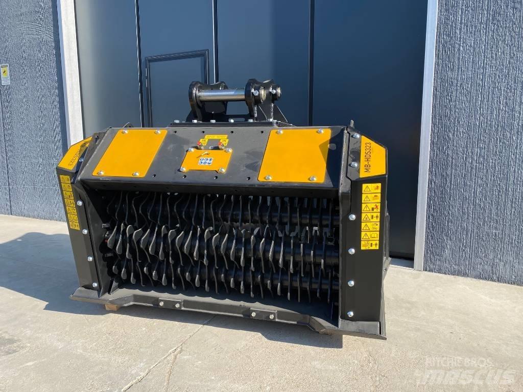 MB Crusher HDS323 스크리닝 버킷