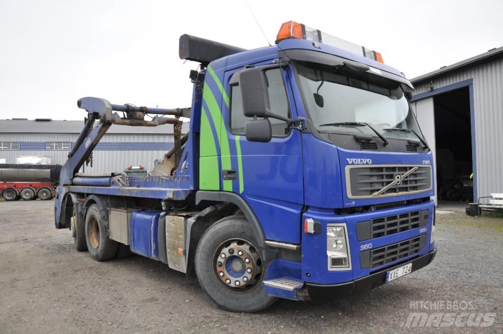 Volvo FM-380 6*2 스킵 로더 트럭