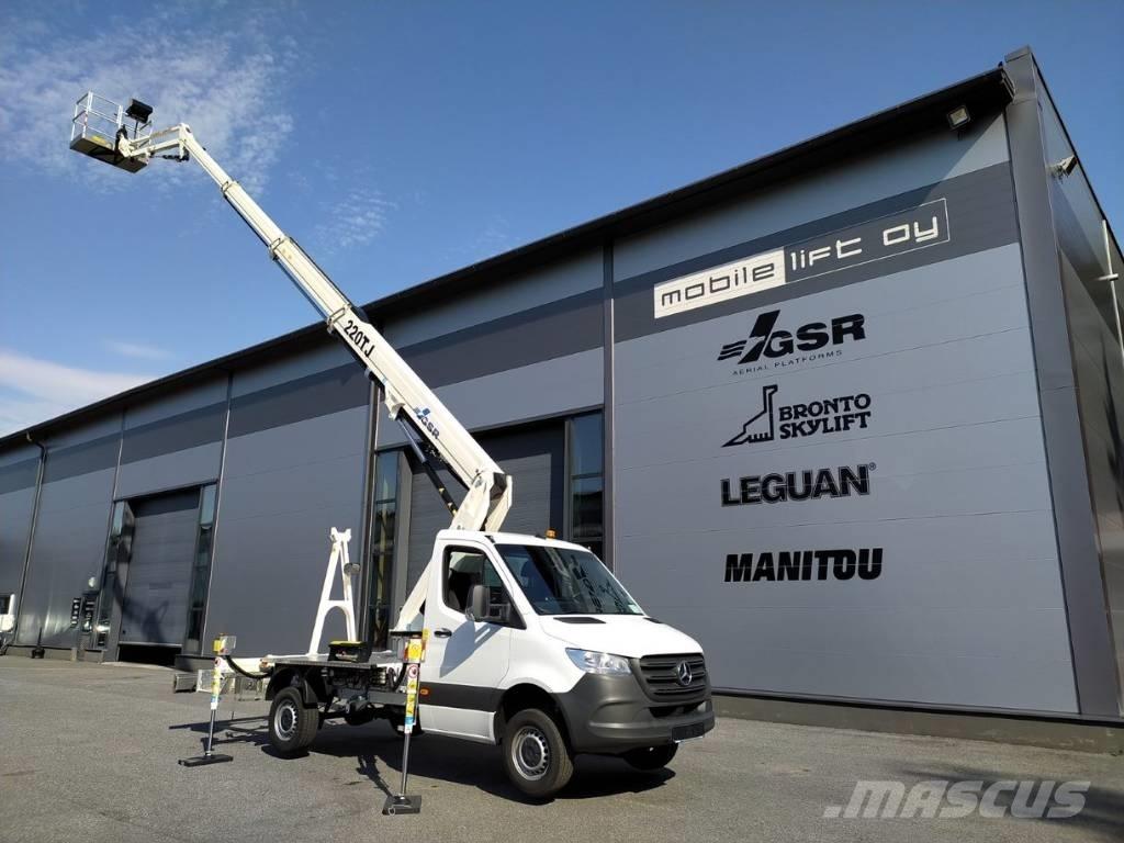 GSR B 220 TJ 트럭 탑재 고소작업대