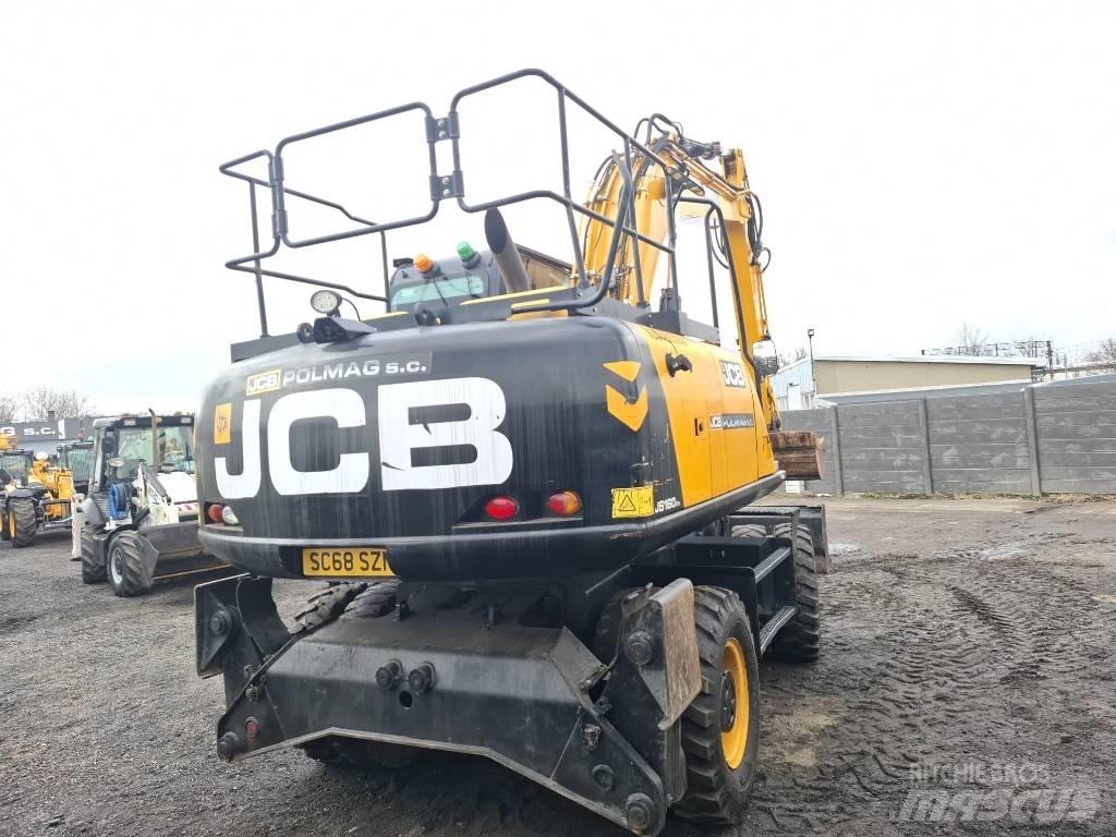 JCB JS 160 W  휠 굴삭기