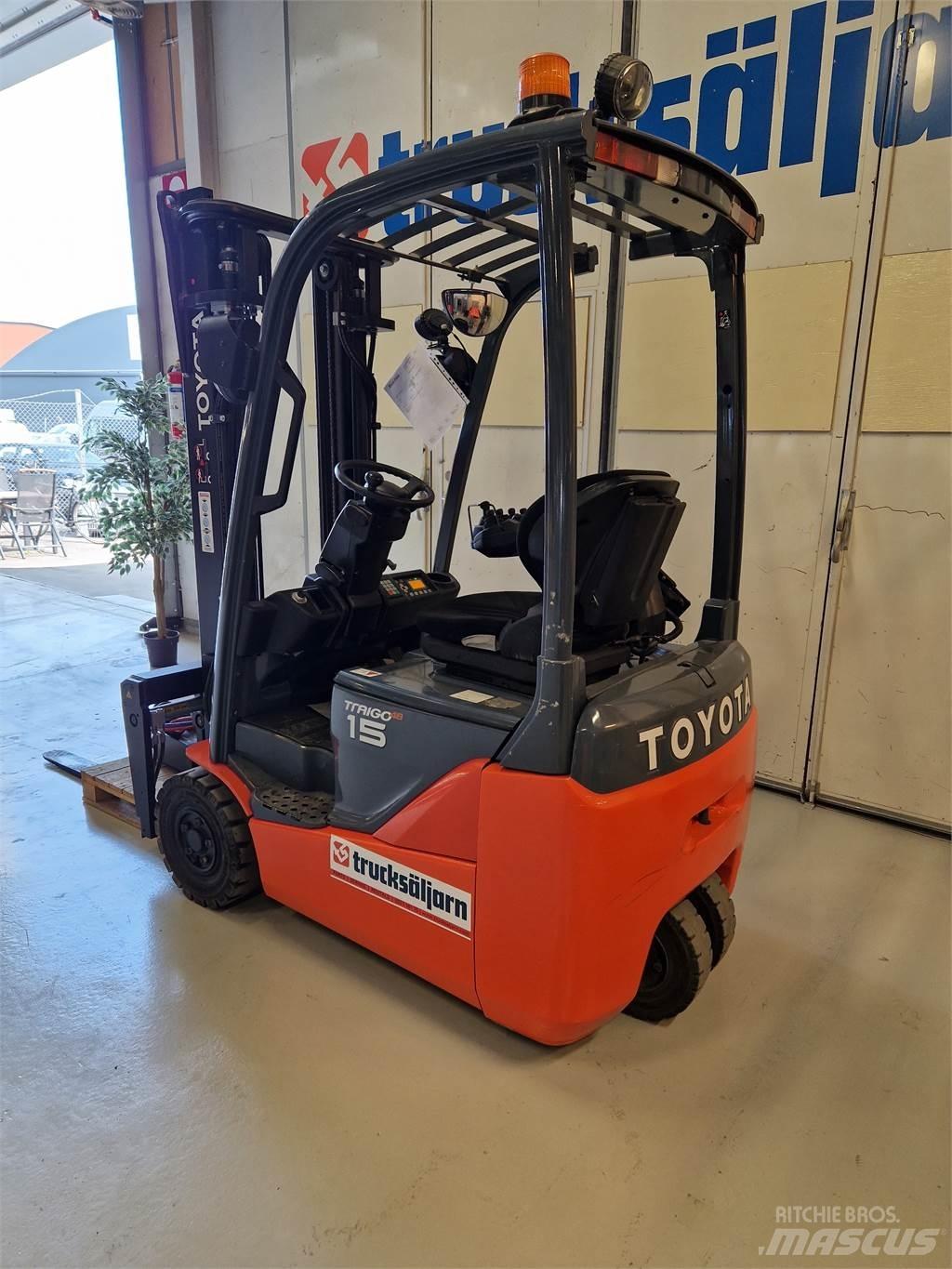 Toyota 8FBE15T 전동 지게차