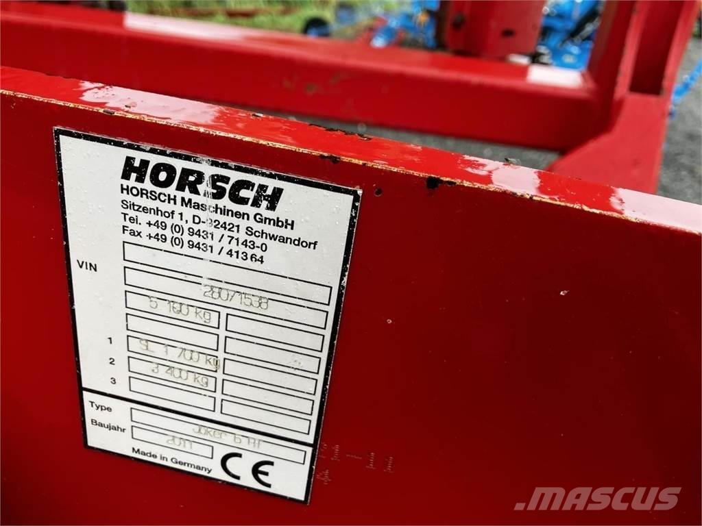 Horsch Joker 6RT 디스크 하로우(쇄토기)