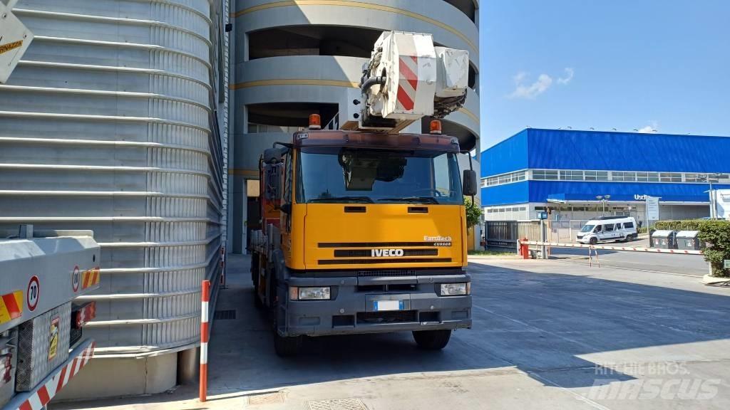 Pagliero J340TA 트럭 탑재 고소작업대