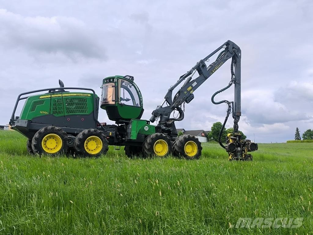 John Deere 1270G 8WD 원목 하베스터