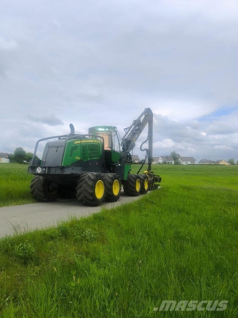 John Deere 1270G 8WD 원목 하베스터