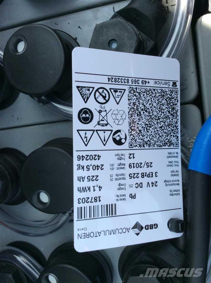 Linde L12I 보행식 리치 지게차