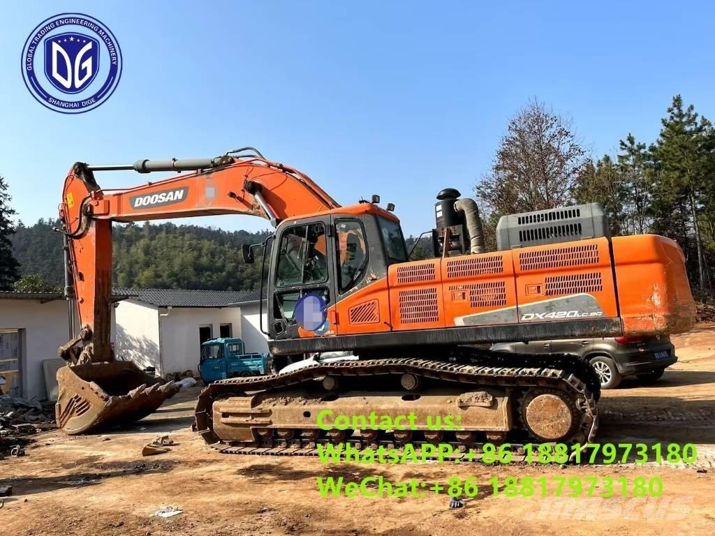 Doosan DX 420 LC 대형 굴삭기 29톤 이상