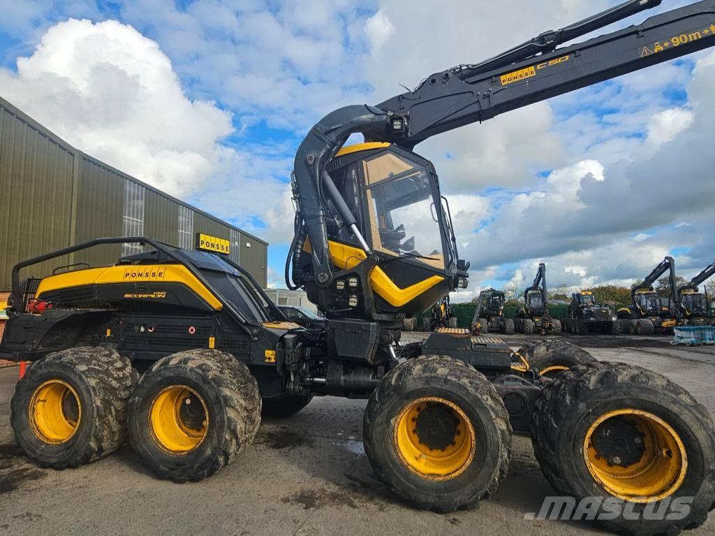 Ponsse Scorpion King 원목 하베스터