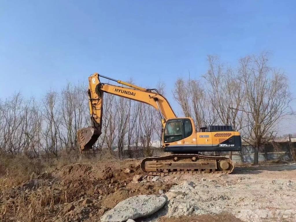Hyundai R305LC-9T  휠 굴삭기