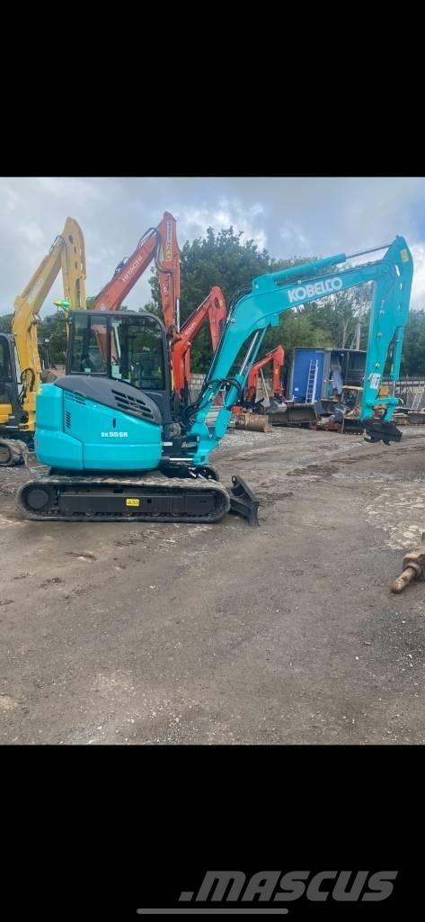  2022 Kobelco SK55 소형 굴삭기 7톤 미만