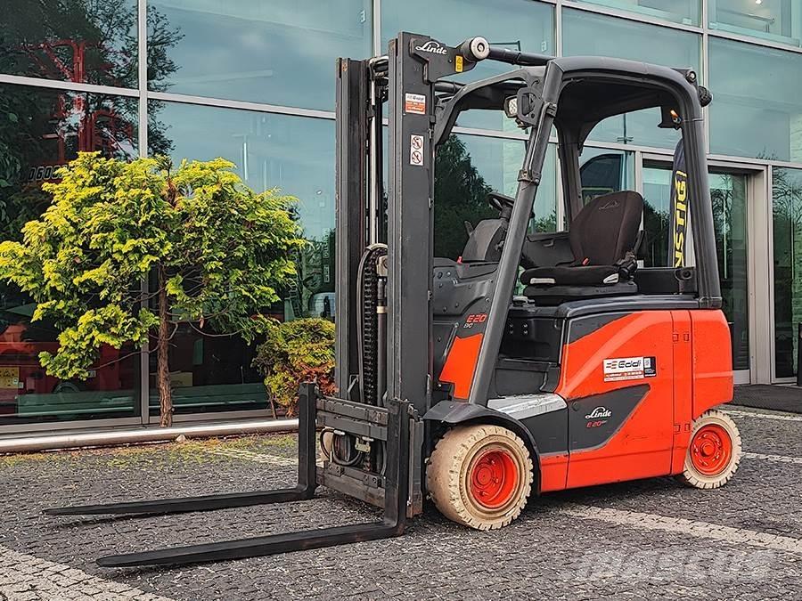 Linde E20 PH-02 전동 지게차