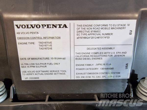 Volvo TAD1672VE 엔진
