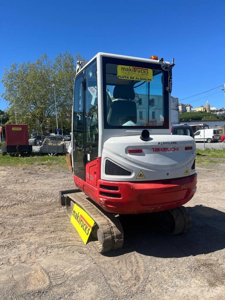Takeuchi TB230 소형 굴삭기 7톤 미만