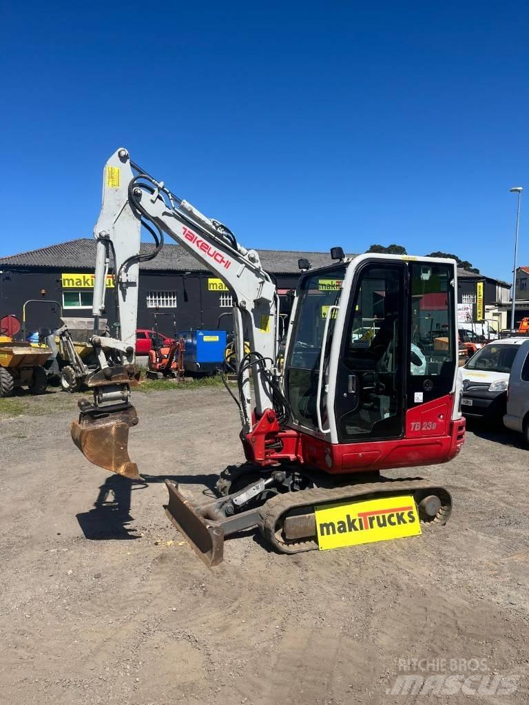 Takeuchi TB230 소형 굴삭기 7톤 미만
