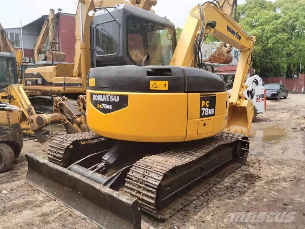 Komatsu PC 78 US-6NO 중형굴삭기 7톤-28톤
