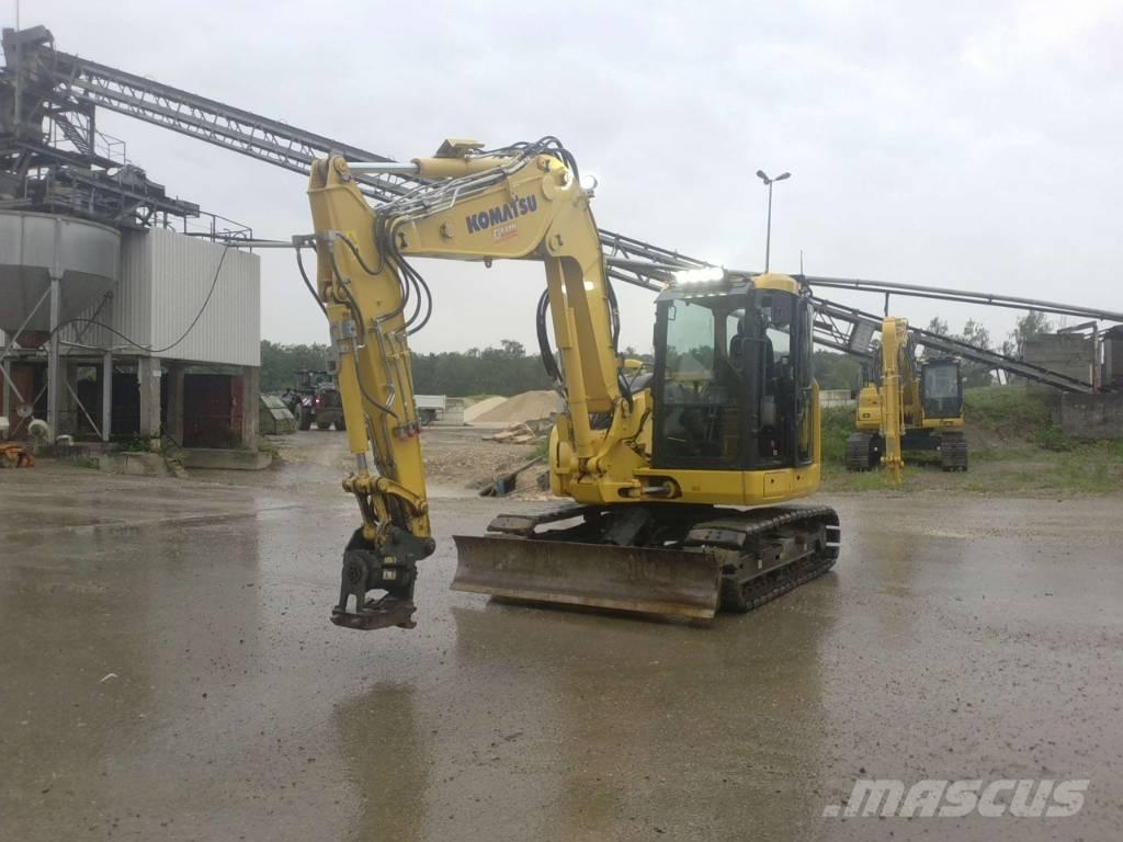 Komatsu PC 88 MR-11 중형굴삭기 7톤-28톤