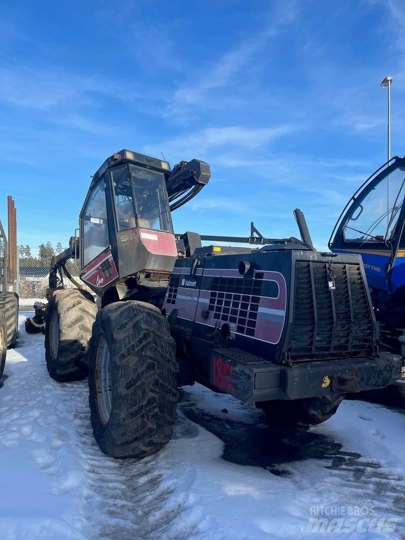 Valmet 911 원목 하베스터