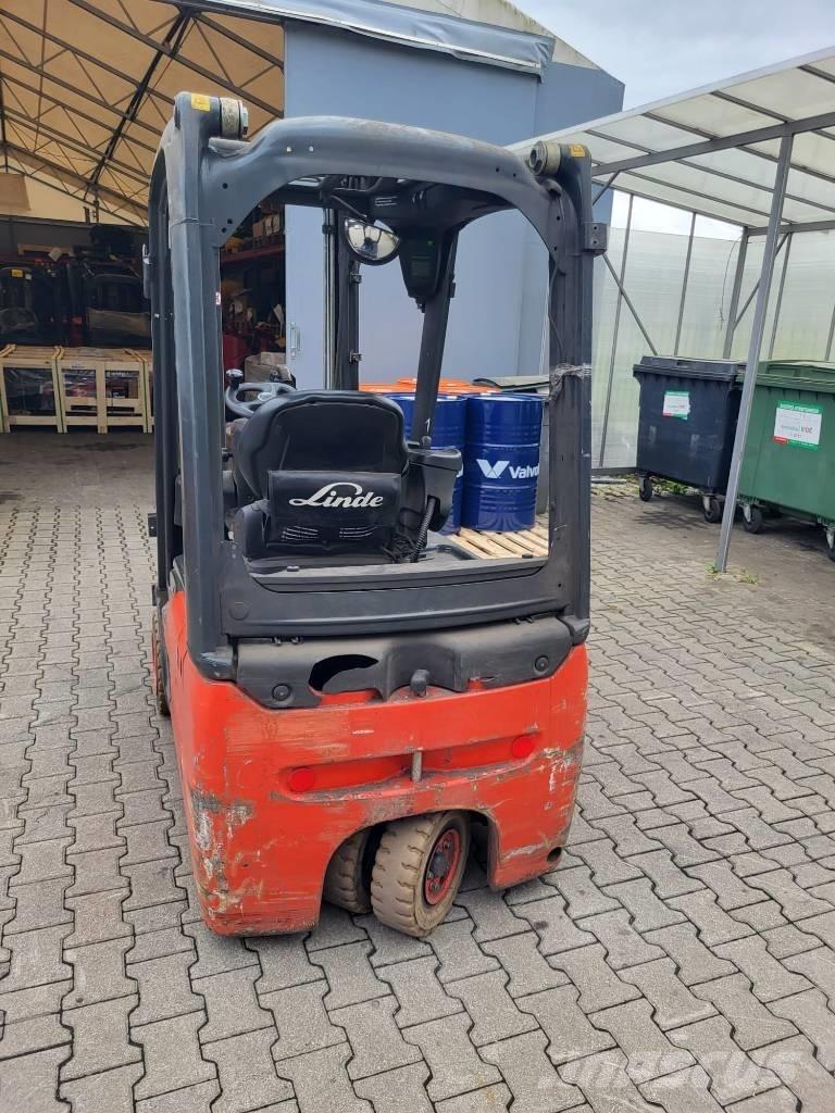 Linde E16 전동 지게차