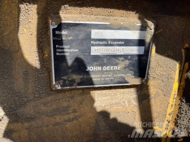 John Deere 85G 소형 굴삭기 7톤 미만