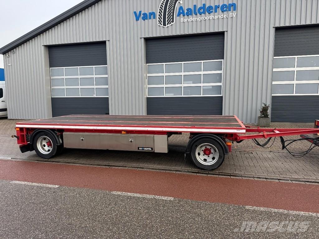 GS Meppel AV-1100 플랫베드/드롭사이드 트레일러