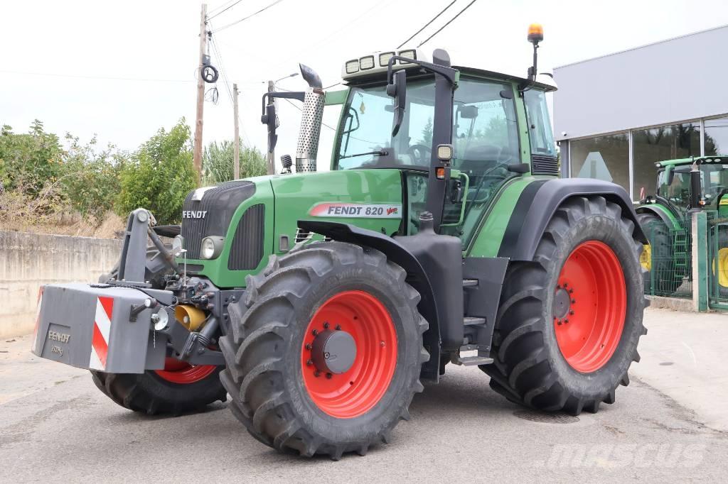 Fendt 820 Vario TMS 트랙터