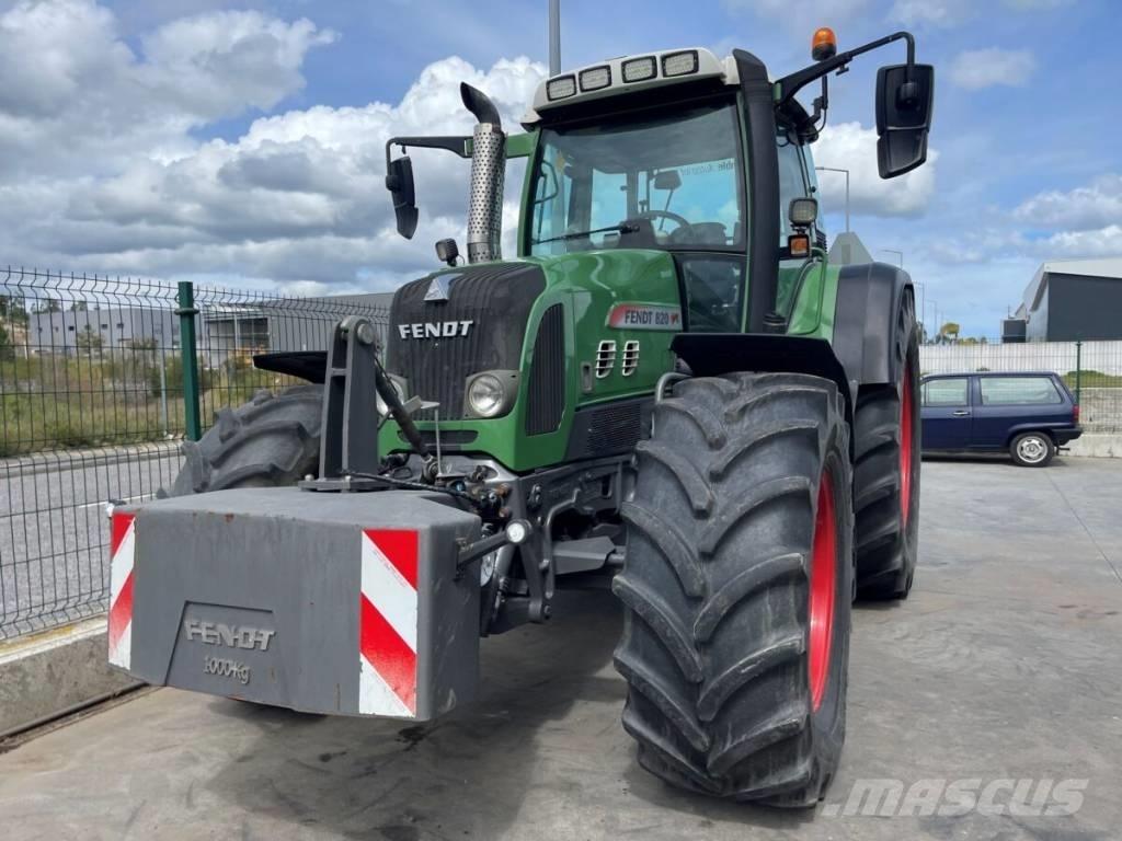 Fendt 820 Vario TMS 트랙터