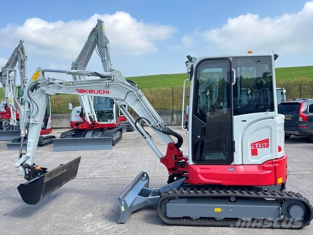 Takeuchi TB 335 R 소형 굴삭기 7톤 미만
