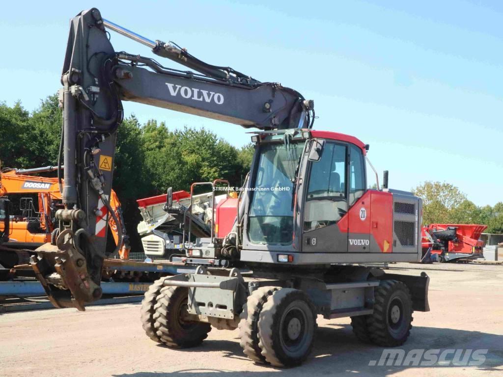 Volvo EW 180 E  휠 굴삭기