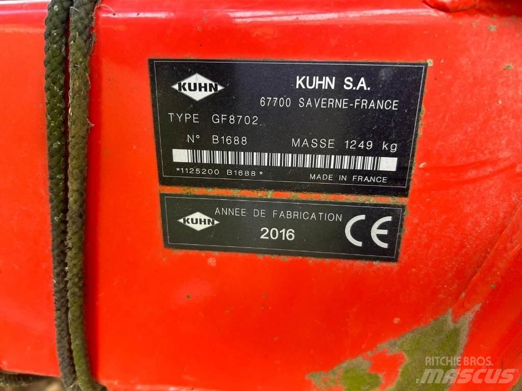 Kuhn GF8702 갈퀴 및 테더