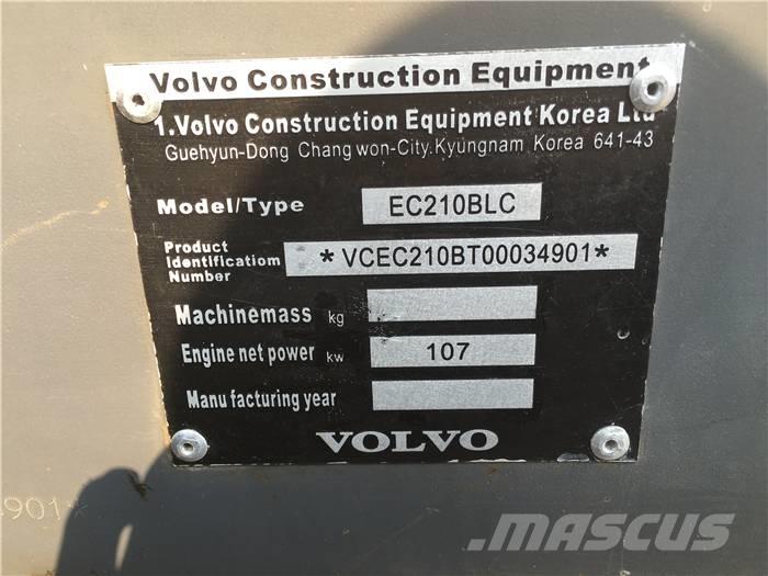 Volvo EC 210 B LC 대형 굴삭기 29톤 이상