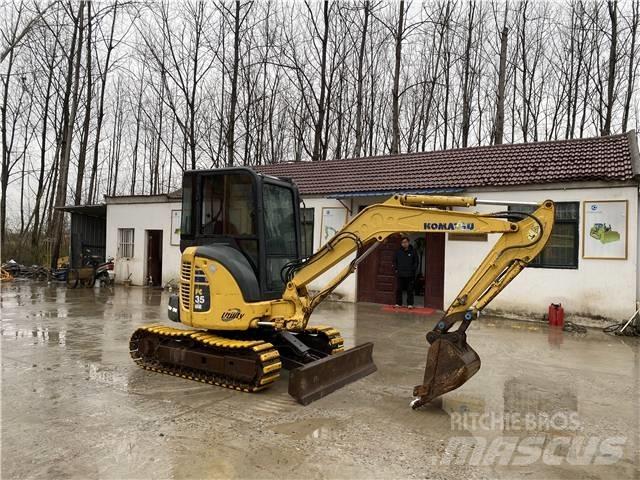 Komatsu PC35MR-2 소형 굴삭기 7톤 미만