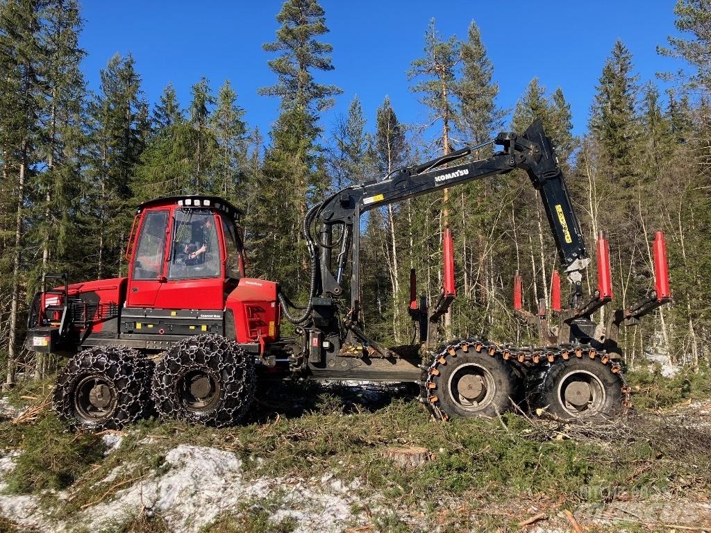 Komatsu 895 원목 포워더
