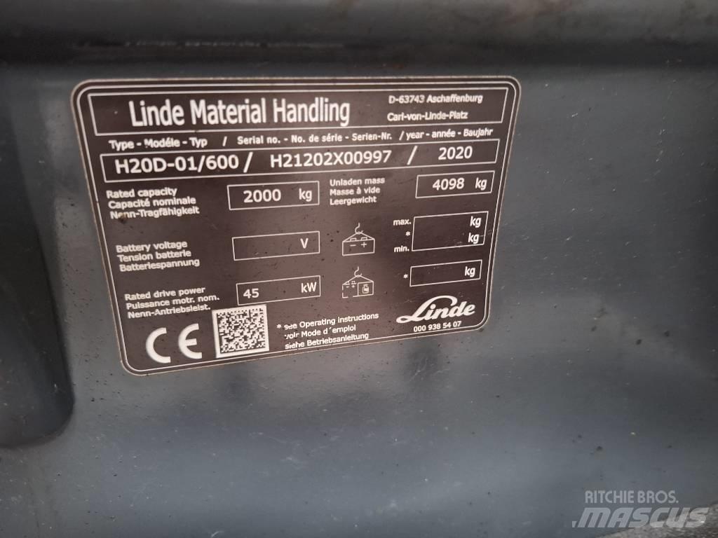 Linde H 20 D 디젤 지게차