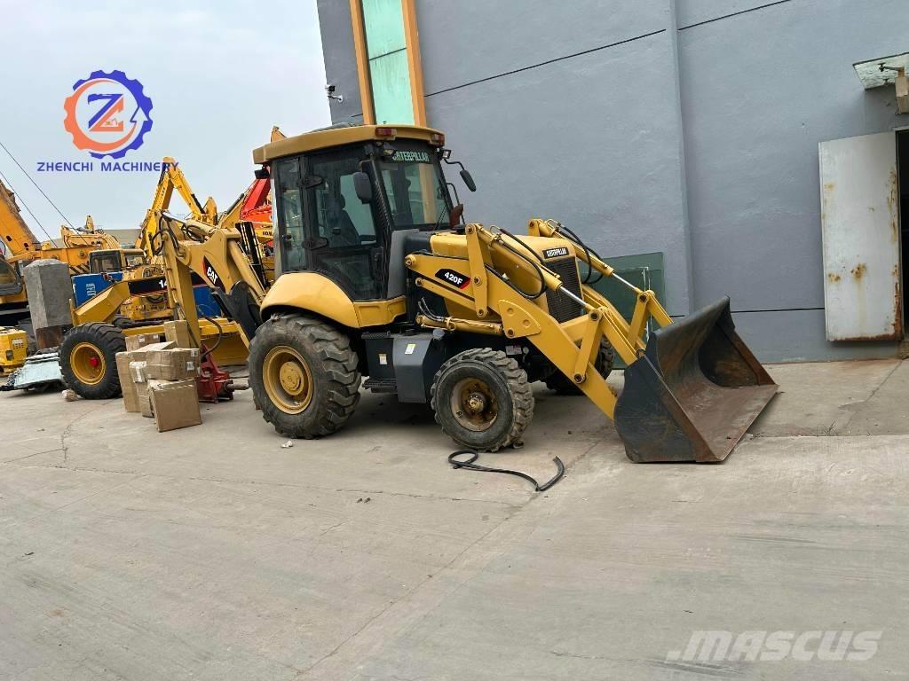 CAT 420 F 백호로더
