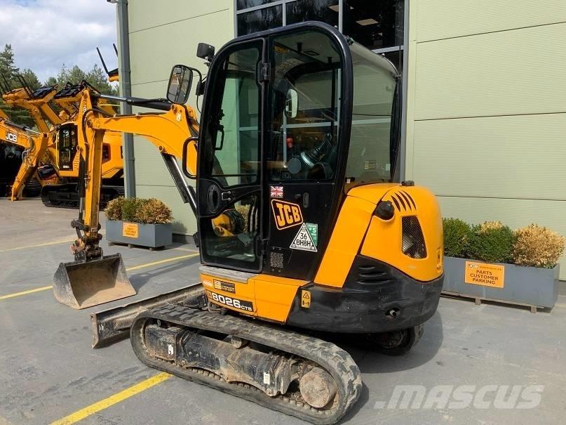 JCB 8026 CTS 소형 굴삭기 7톤 미만