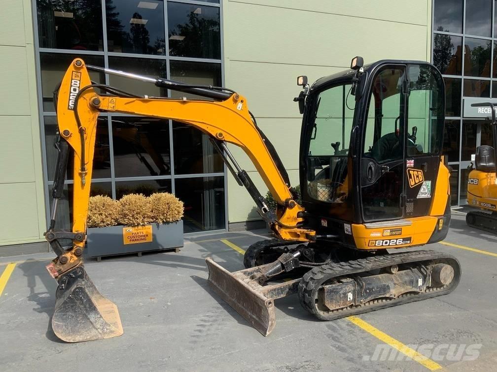 JCB 8026 CTS 소형 굴삭기 7톤 미만