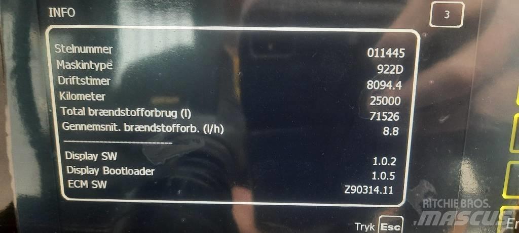 Hydrema 922D 2,55 덤프