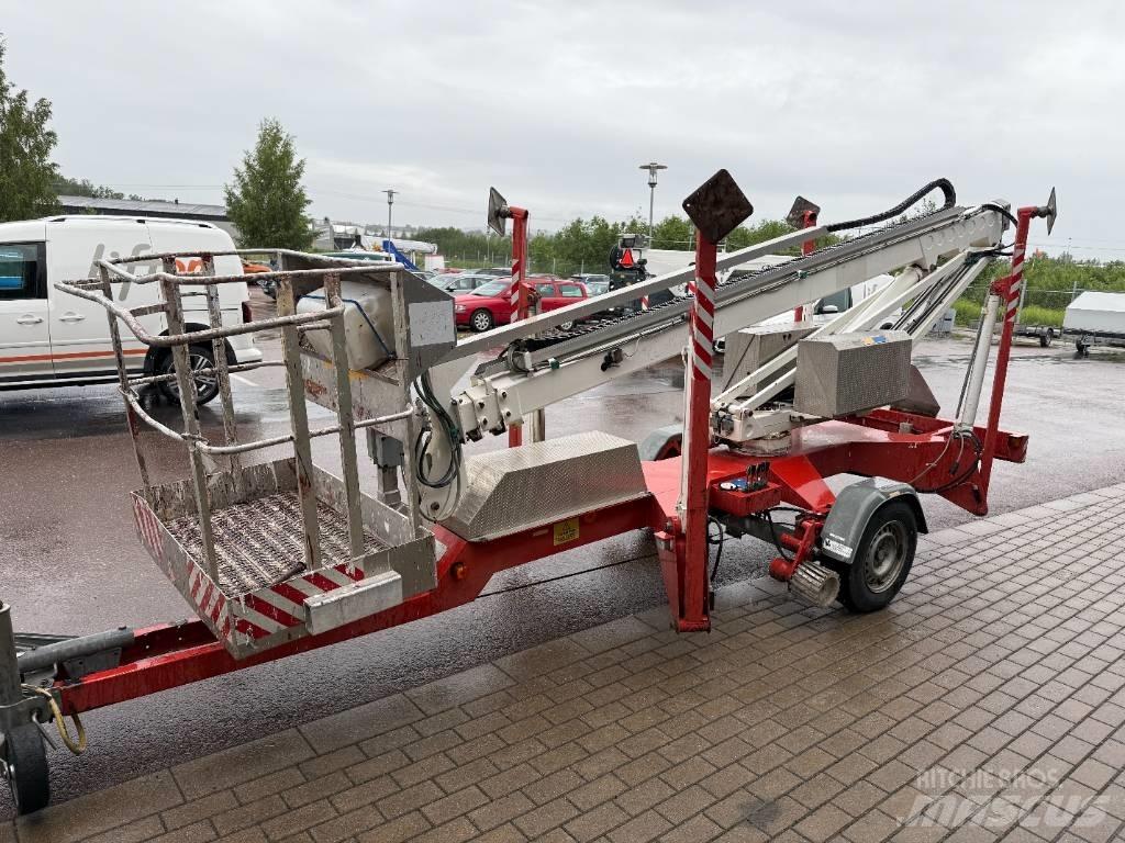 Jumbo T15 Skylift 트레일러 탑재 고소작업대