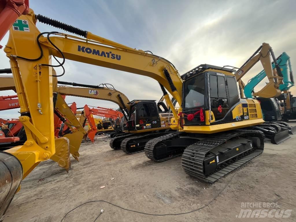 Komatsu PC 160 대형 굴삭기 29톤 이상