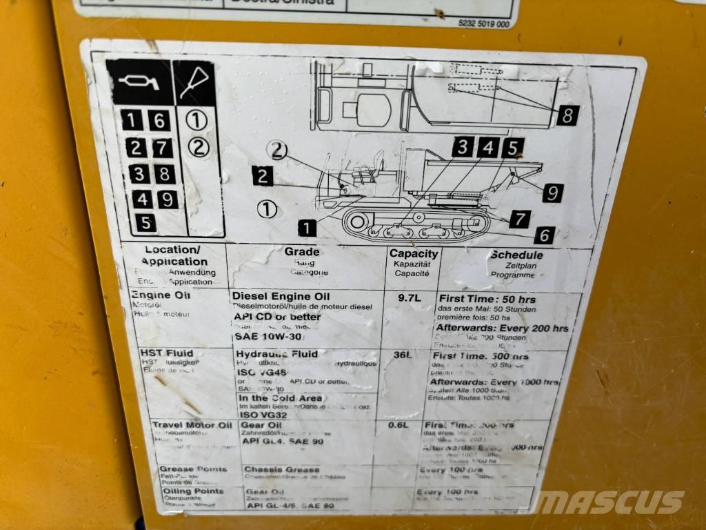  **SOLD** Canycom S 25 A 건설현장 덤프트럭