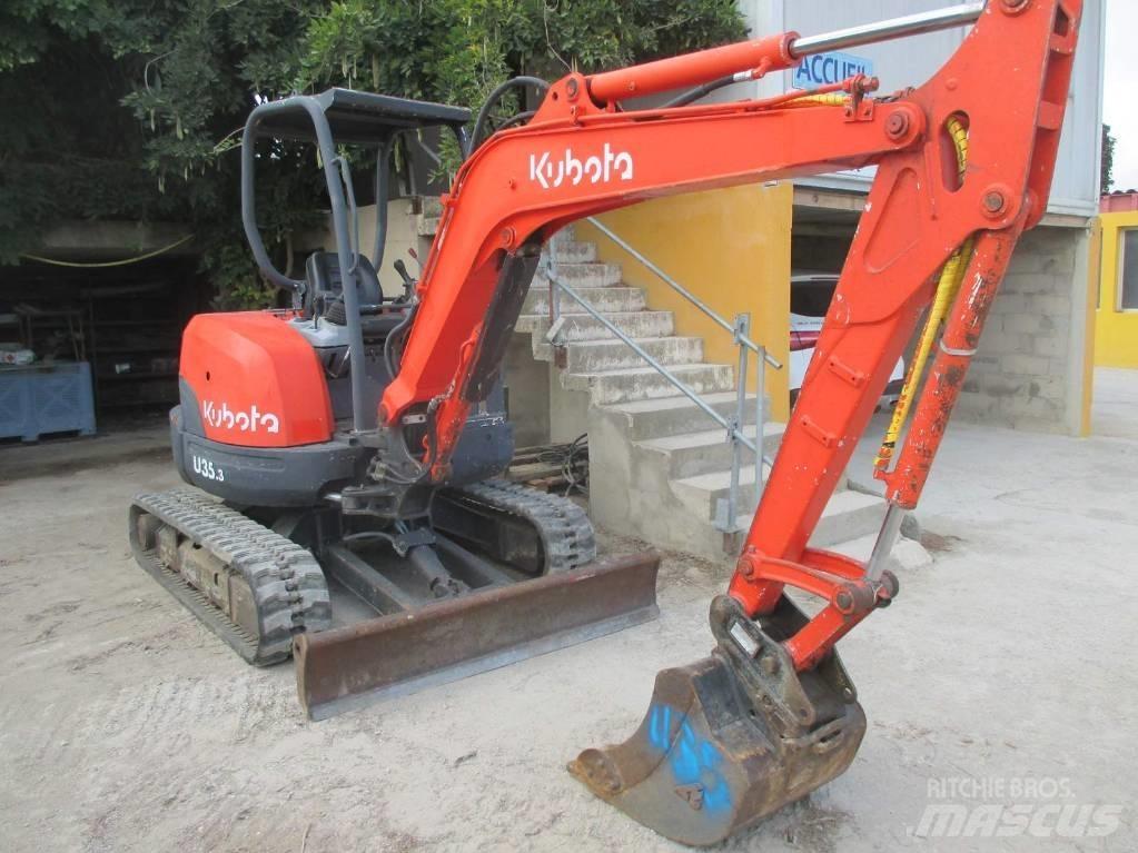 Kubota U 35 소형 굴삭기 7톤 미만