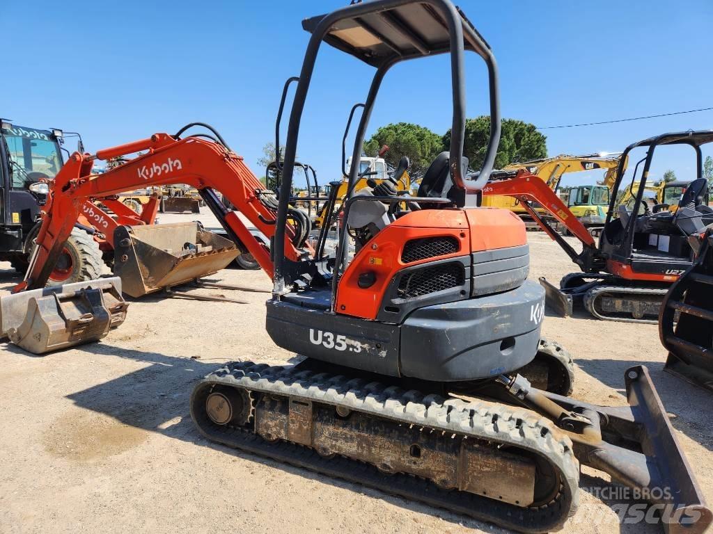 Kubota U 35 소형 굴삭기 7톤 미만