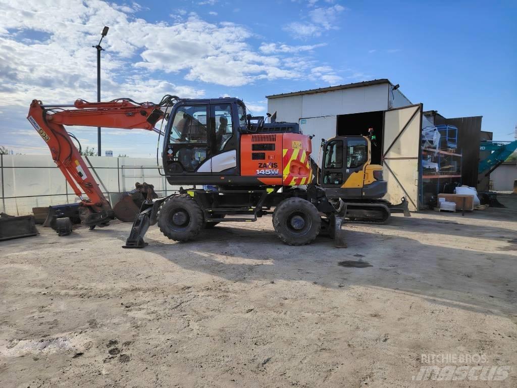 Hitachi ZX 145  휠 굴삭기