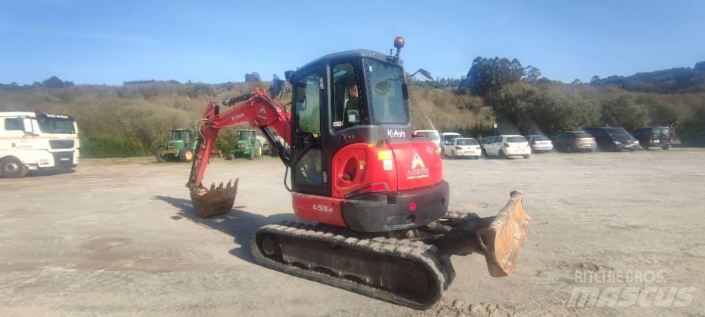 Kubota U 55-4 소형 굴삭기 7톤 미만