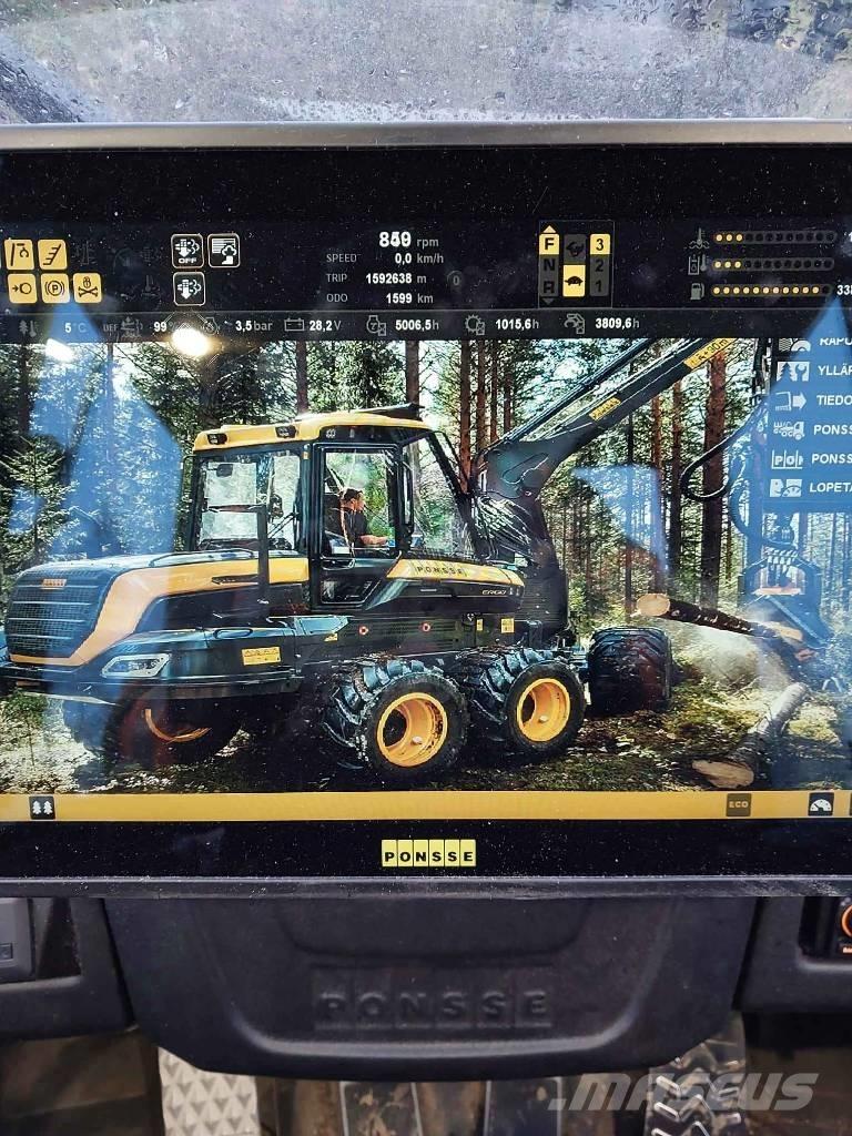 Ponsse Ergo 원목 하베스터