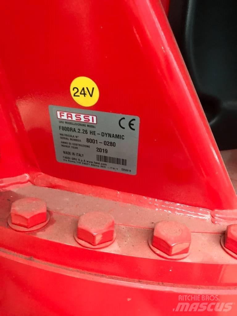 Fassi F 800 RA 2.26 로더 크레인
