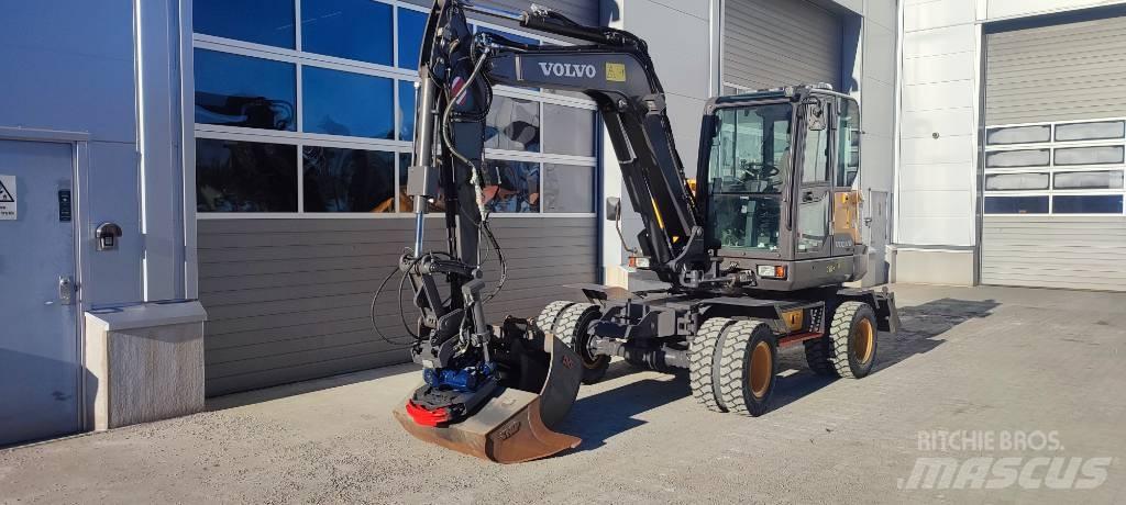 Volvo EW60E  휠 굴삭기